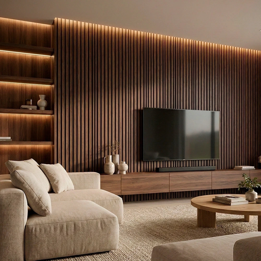 Flexible Acoustic Panels - Maison Woods (270 cm x 110 cm)